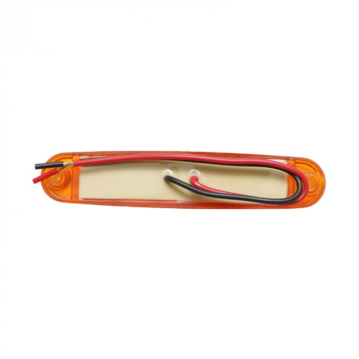 Lampa gabarit laterala cu LED alba 100mm 12-24V [4]