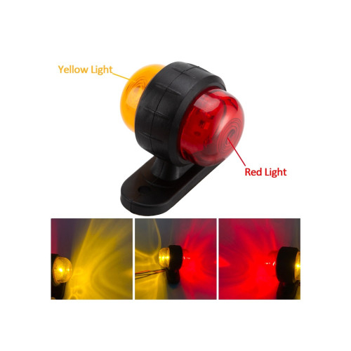 Lampa gabarit LED 12V 24V lumina portocaliu rosu [2]