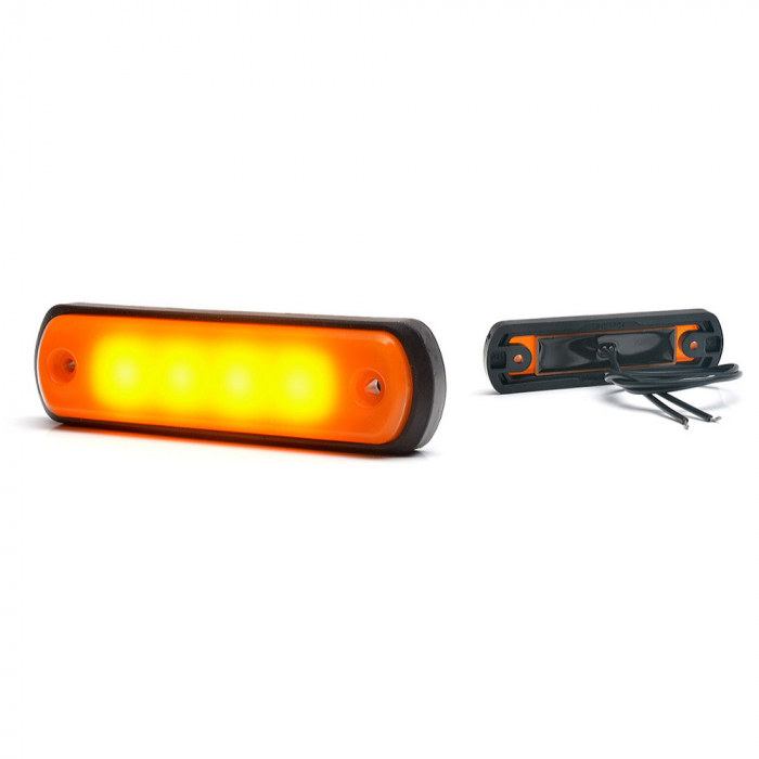 Lampa Gabarit Led 1341 W189N, 12V-24V, Pozitie Portocaliu [1]
