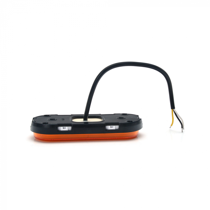Lampa Gabarit Led 1420 W198, 12V-24V, Pozitie Portocaliu Cu Semnalizare [5]
