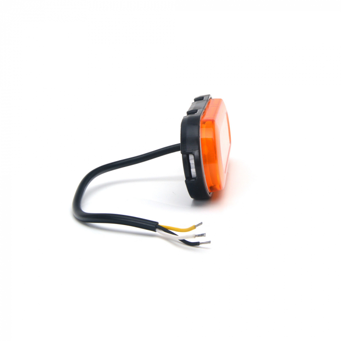 Lampa Gabarit Led 1420 W198, 12V-24V, Pozitie Portocaliu Cu Semnalizare [3]