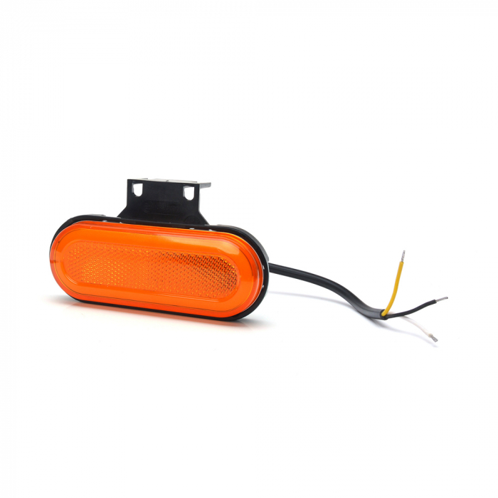 Lampa Gabarit Led 1420 W198, 12V-24V, Pozitie Portocaliu Cu Semnalizare [6]