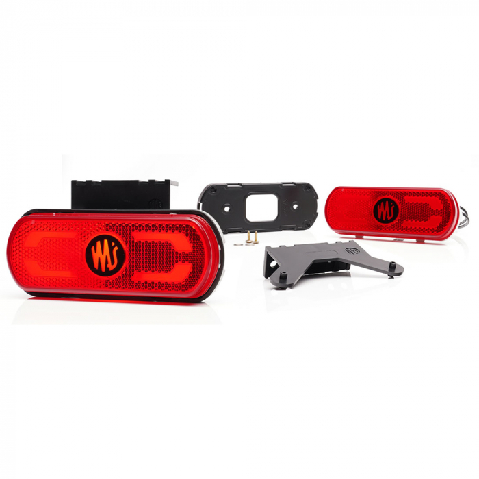 Lampa Gabarit Led 1599 W240, 12V-24V, Pozitie Rosu [1]