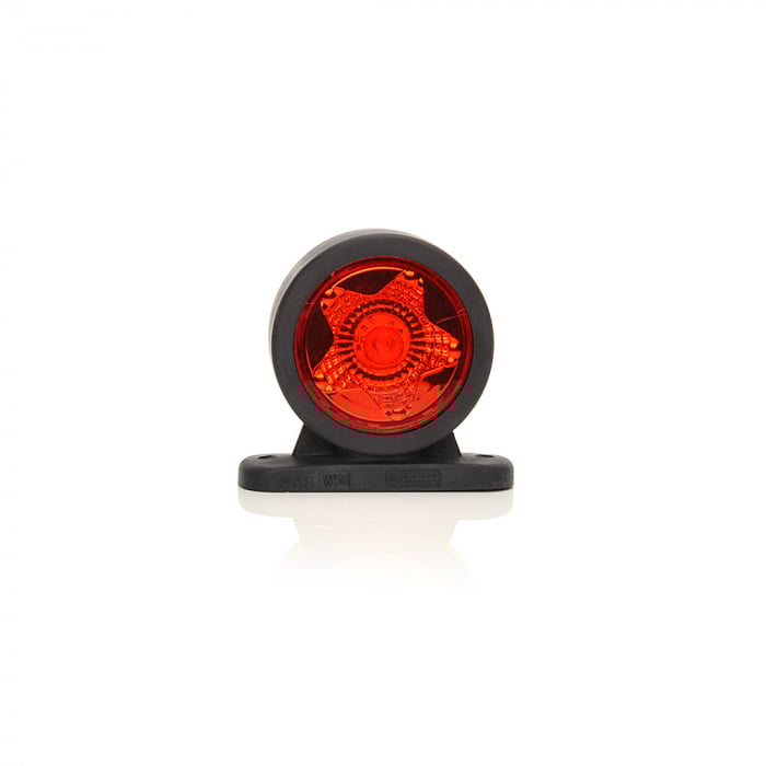 Lampa Gabarit Led Cu Brat 883 W56Star, 12V-24V, Pozitie Alb / Rosu [2]