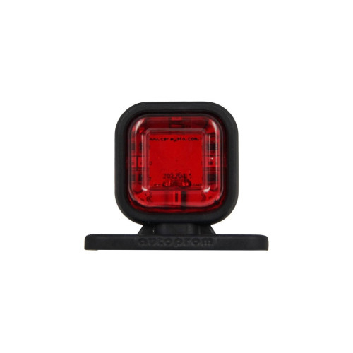 Lampa gabarit patrata LED tip neon alba si rosie 12V-24V [2]