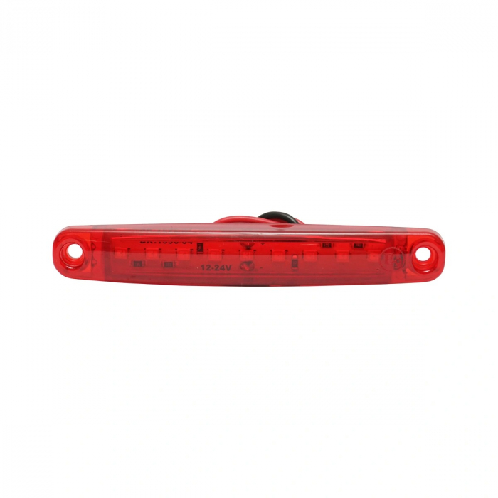 Lampa laterala de gabarit cu LED rosu 12/24V [1]