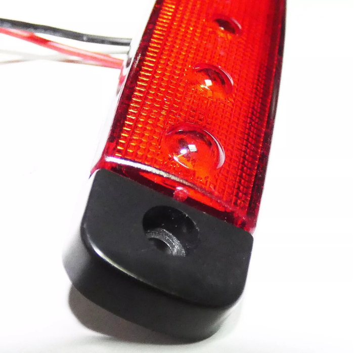 Lampa laterala Gabarit LED 12-24V, rosie pentru camion, remorca, TIR, van, rulota etc. [5]