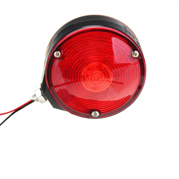 Lampa Laterala Gabarit pentru camioane – Scania, Volvo, MAN, DAF, Mercedes – 24V, rosu si portocaliu [4]