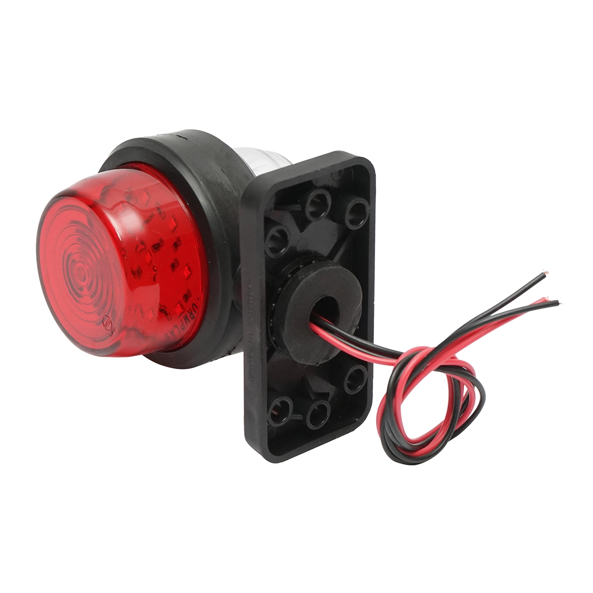 Lampa laterala gabarit rotativa LED 12-24V alb-rosu [5]