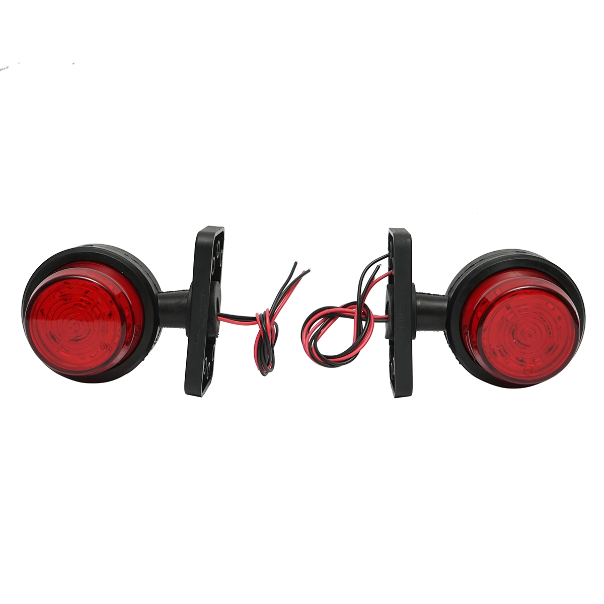 Lampa laterala gabarit rotativa LED 12-24V alb-rosu [3]
