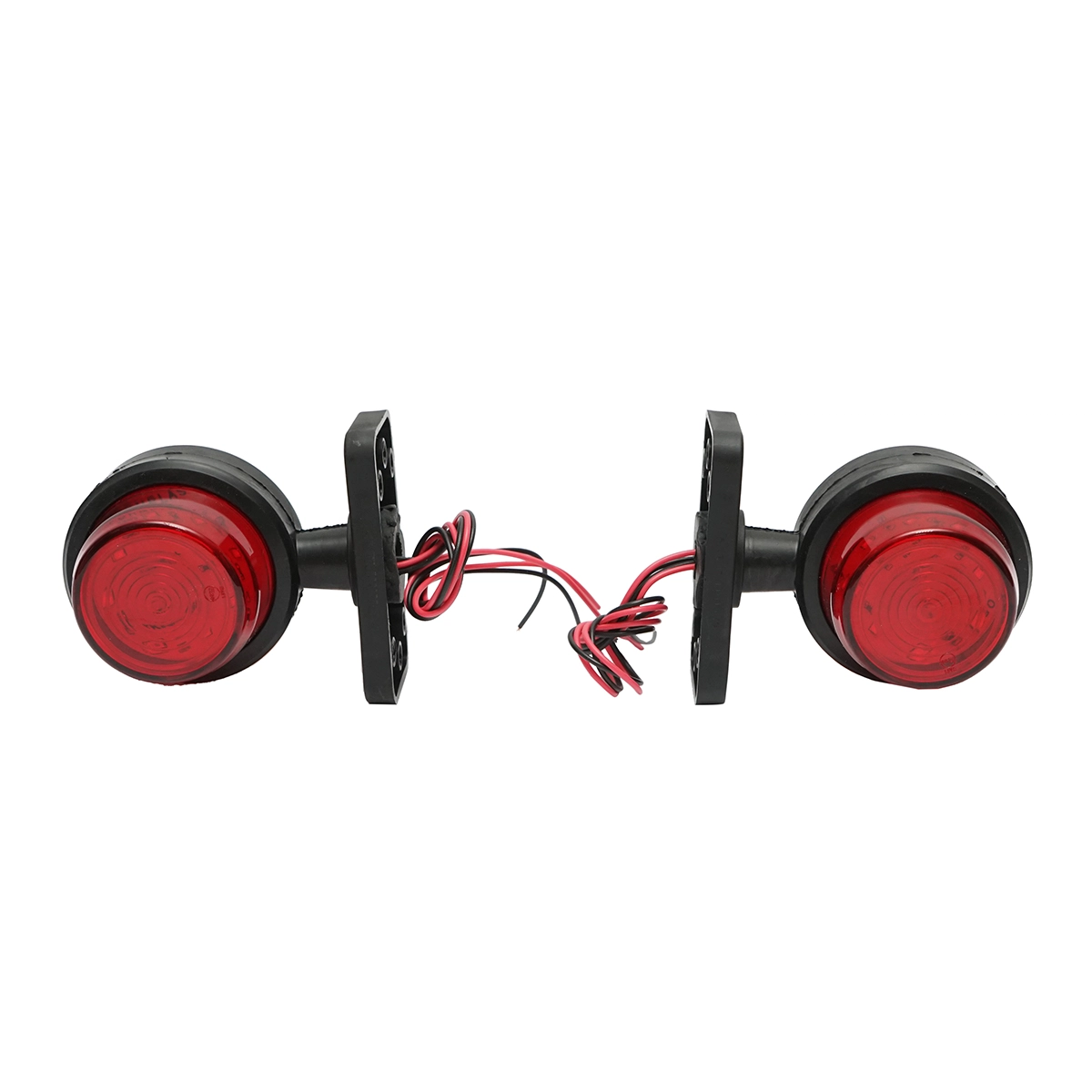Lampa laterala gabarit rotativa LED 12-24V, galben-rosu [3]