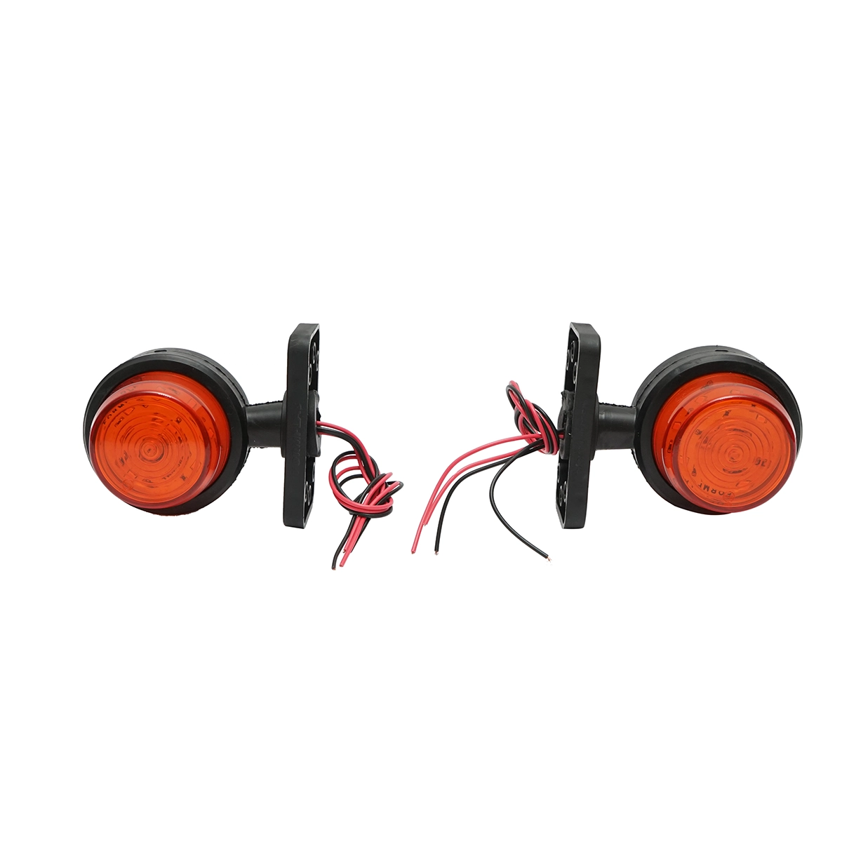 Lampa laterala gabarit rotativa LED 12-24V, galben-rosu [2]