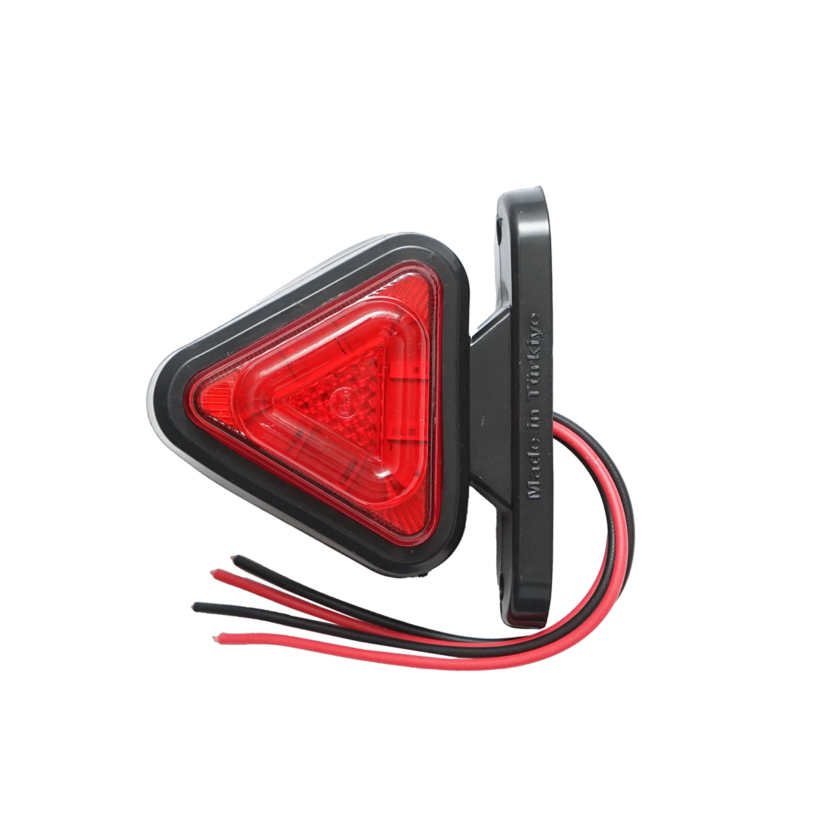 Lampa laterala gabarit triunghi LED 12-24V alb-rosu [3]