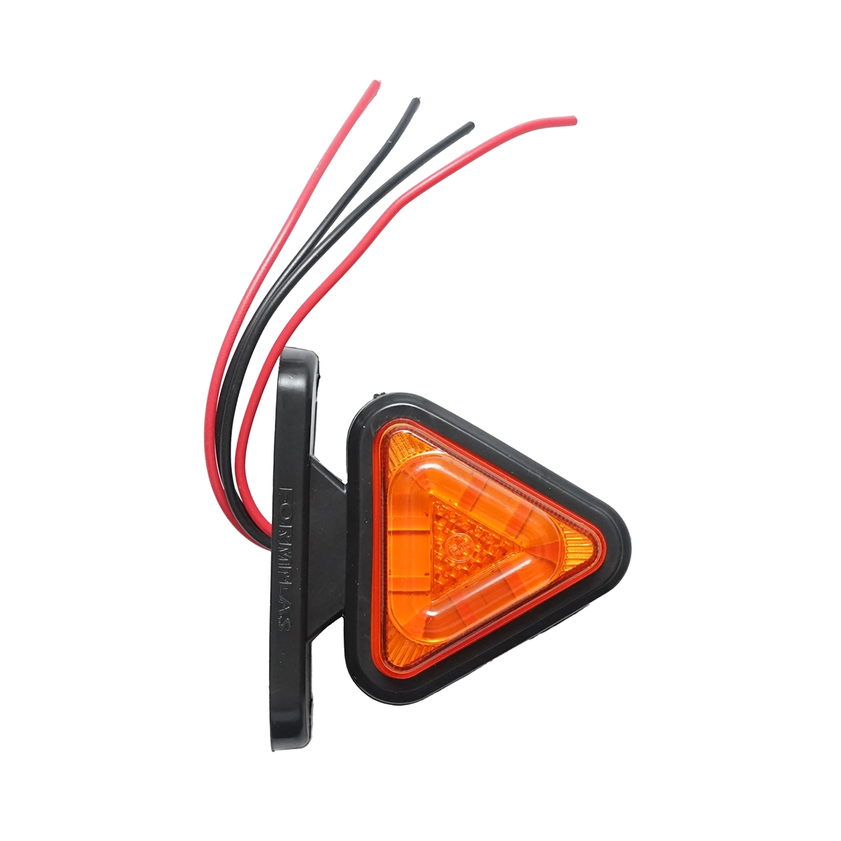 Lampa laterala gabarit triunghi LED 12-24V  galben-rosu [2]