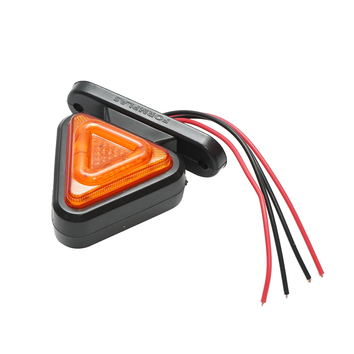 Lampa laterala gabarit triunghi LED 12-24V  galben-rosu [3]