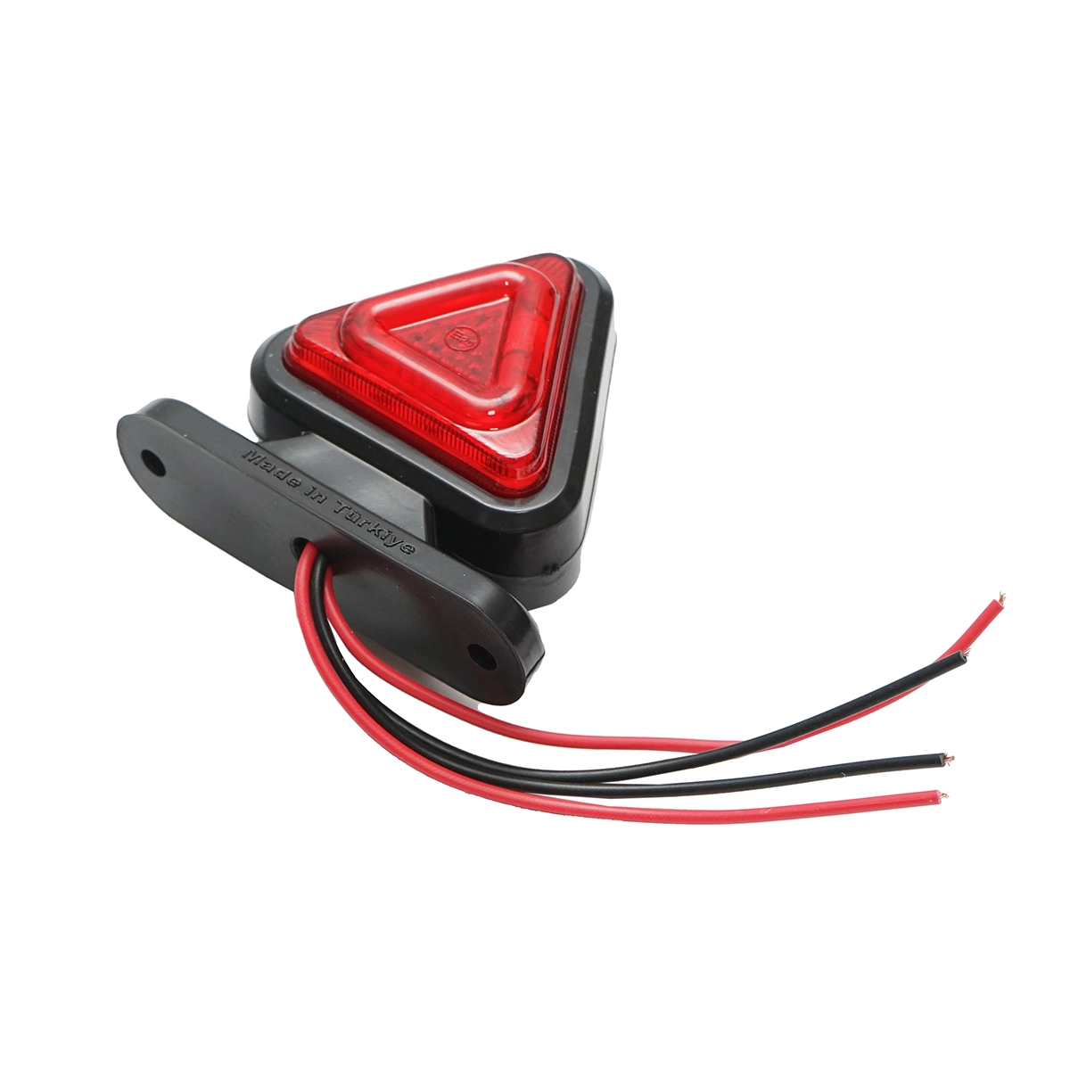 Lampa laterala gabarit triunghi LED 12-24V  galben-rosu [4]