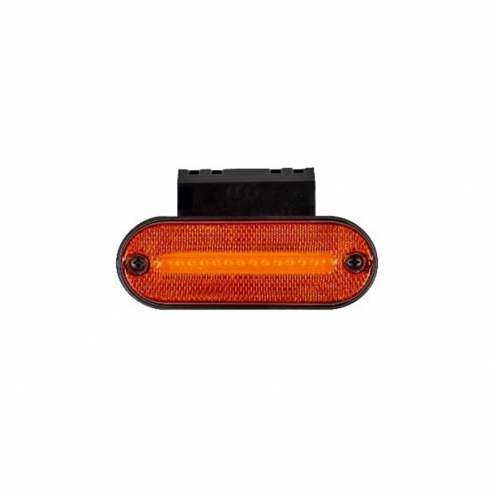 Lampa laterala LED tip neon cu suport 12V-24V  - Portocaliu [1]