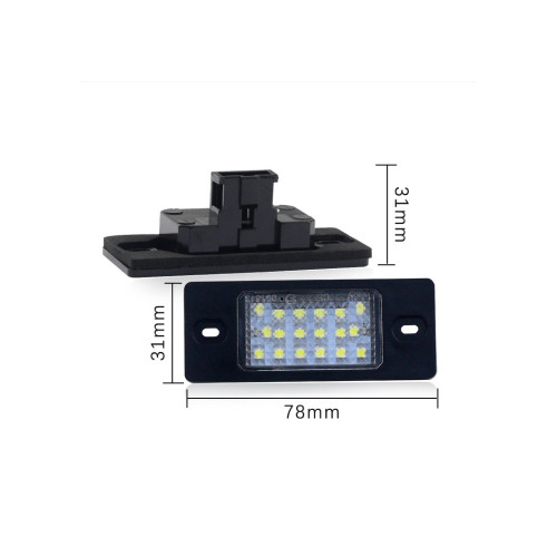 Set Lampi LED numar compatibila Audi TT (2007-2010) [3]