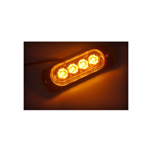 Lampa LED profesionala culoare galben 12-24V [2]