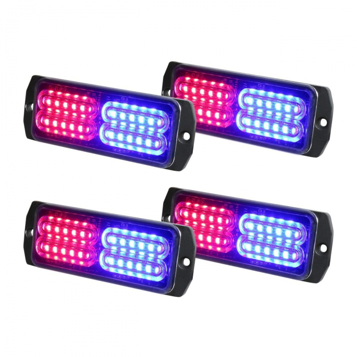 Lampa LED profesionala stroboscopica 12V-24V LED - Albastru [1]