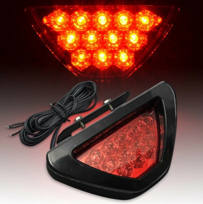 Lampa LED Stop frana 12V cu Funcție de Lumină pentru Ceață și Suport de Montaj [7]