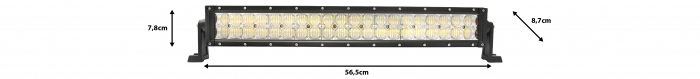 Lampa LED tip bara cu 40 leduri 9-60V 120W 6000K [7]