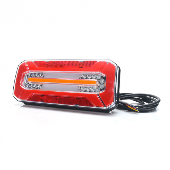 LAMPA MULTIFUNCTIONALA SPATE LED 1290 L/P W185, 12V-24V, 6 FUNCTII WAS [2]