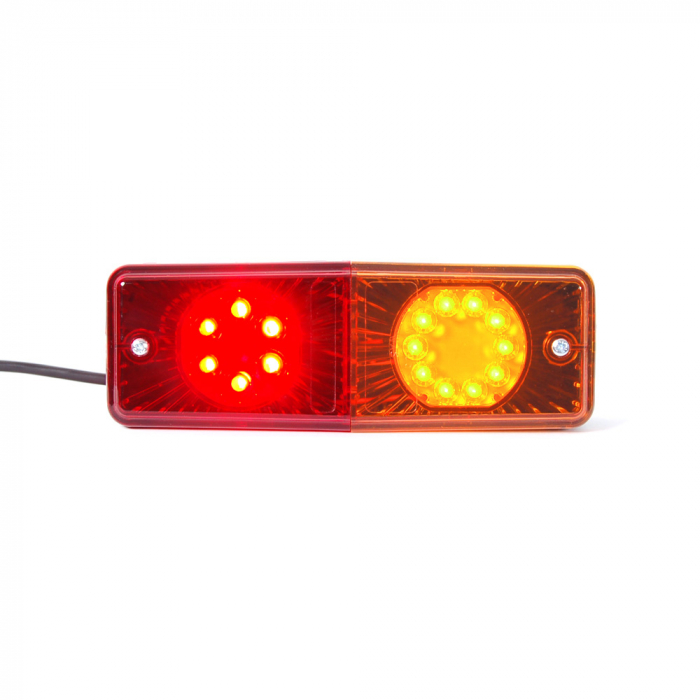 Lampa Multifunctionala Spate Led 487  Wo72Ud, 12V-24V, Semnalizare / Stop / Pozitie [2]