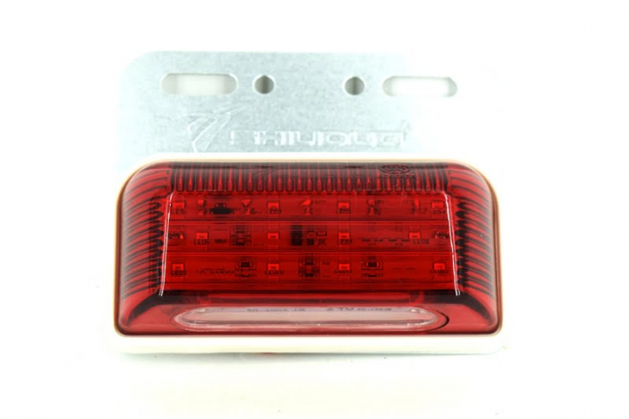 Lampa SMD numar  alb+rosu   12V Rezistenta la apa [2]
