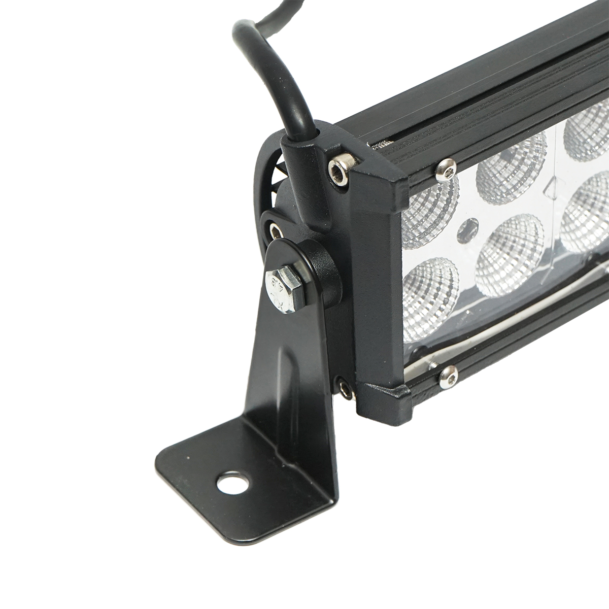 Proiector 180W curbata tip bara cu 60 LED-uri 9-60V 6000K 780x65mm [3]