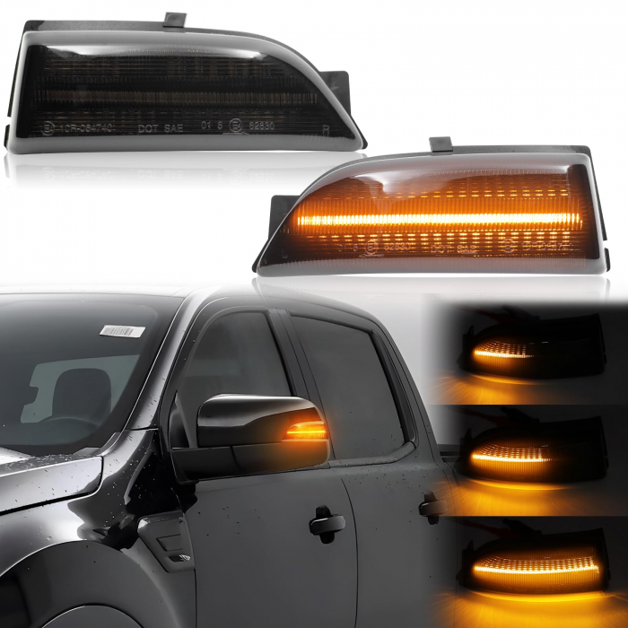 Lampa semnalizare oglinda dinamica Compatibila: Ford Ranger T6 2012-2019 Raptor si Wildtrak B043D [1]