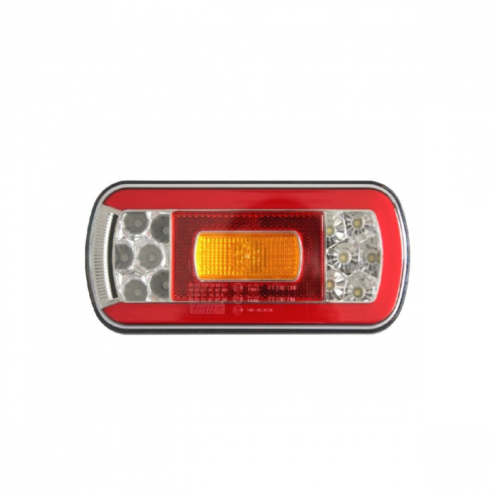 Lampa spate 220x100, 6 functii, cu mers inapoi si numar, LED, FT-130 [3]