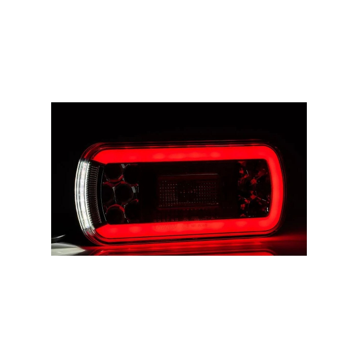 Lampa spate 220x100, 6 functii, cu mers inapoi si numar, LED, FT-130 [5]