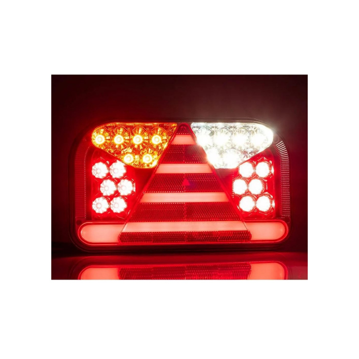 Lampa spate Led 240x140, 5 functii, cu ceata  (stanga) [2]