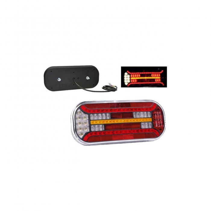 Lampa spate camion 302x130, LED, 6 functii, dreapta [1]