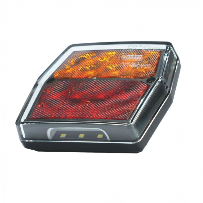 Lampa spate 99,6x93, 4 functii, iluminare numar, LED, cablu, LED Fristom [3]
