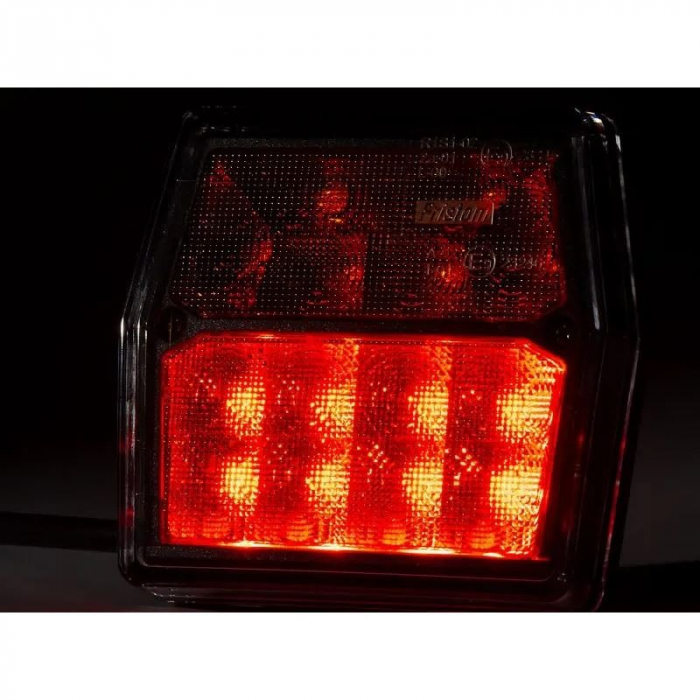 Lampa spate 99,6x93, 4 functii, iluminare numar, LED, cablu, LED Fristom [5]