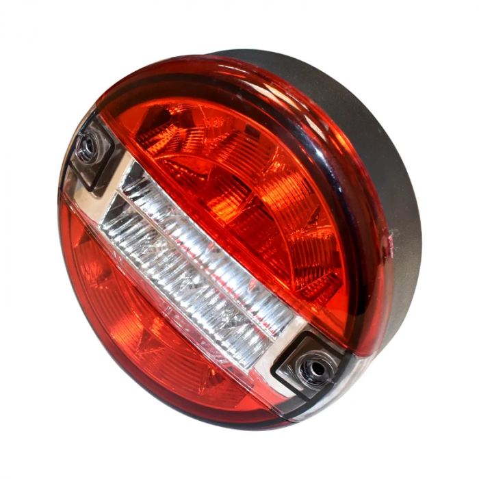 Lampa spate rotunda camion/remorca cu LED 125mm, 12/24V  ( pret pe bucata ) [2]