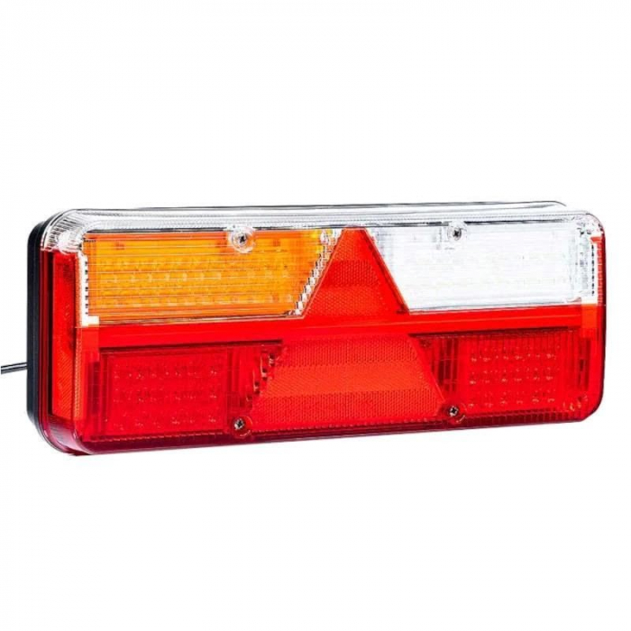 Lampa stop 400x153, 6 functii, stanga, Kingpoint FT-500-15 LED Fristom [1]