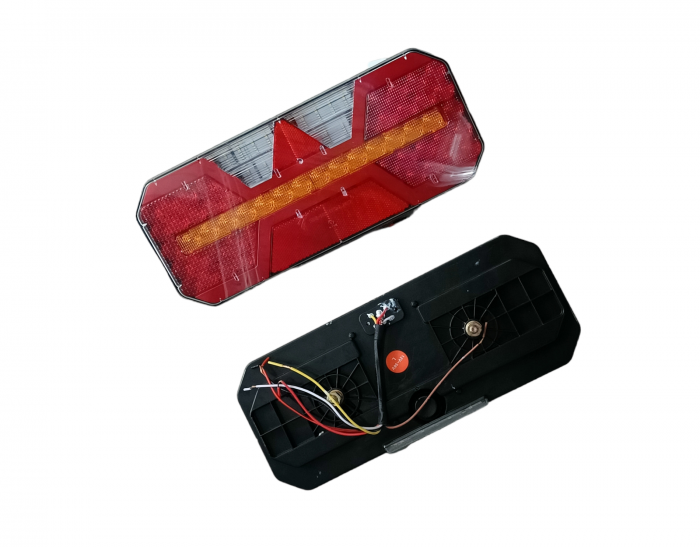 Lampa Stop 61 led-uri SMD cu semnalizare dinamica 12V-24V (240x140x35 mm) [1]