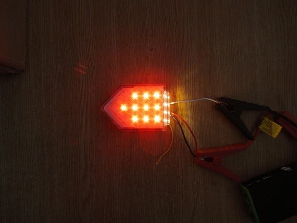 Lampa stop camion DF TRL001 cu sticla TRANSPARENTA LED 12v [9]