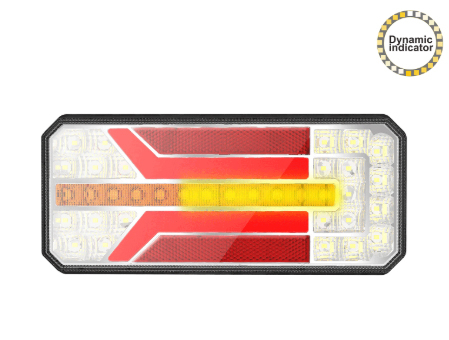 Lampa stop camion LED cu semnalizare dinamica 12 - 24V Omologata U.E. [2]
