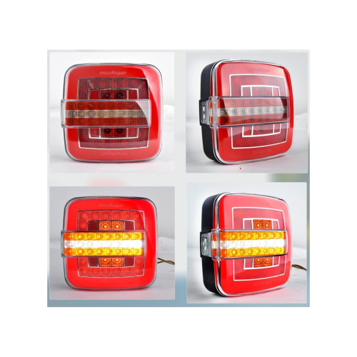 Lampa stop patrata LED SMD 12V [2]