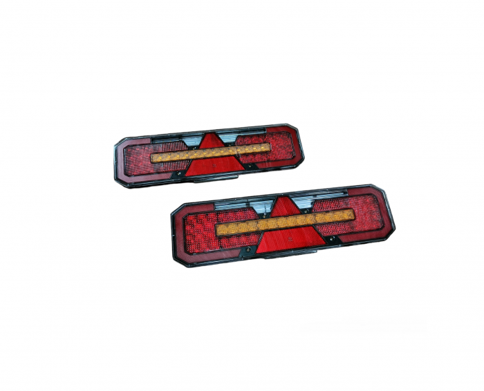 Set Lampi Stop SMD 110 led-uri  cu semnalizare dinamica 12V-24V  - Stanga-Dreapta [1]