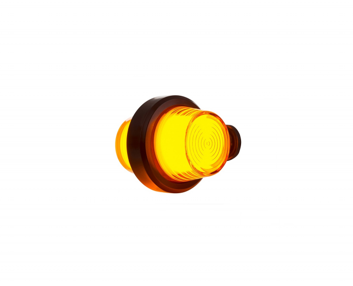 Lampa sub oglinda gabarit portocalie lumina LED tip neon [2]