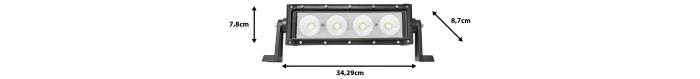Lampa tip bara cu 4 LED-uri 9-60V 40W 6000K [6]