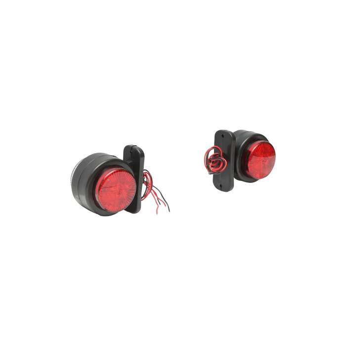 Set Lampi laterale de gabarit cu LED 12/24V, rosu-alb [4]