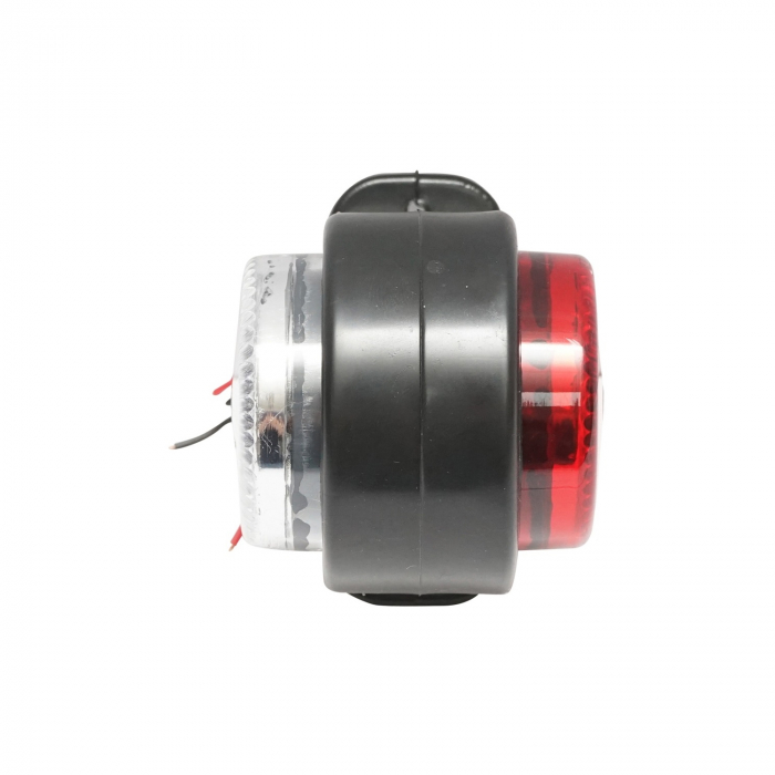 Set Lampi laterale de gabarit cu LED 12/24V, rosu-alb [2]