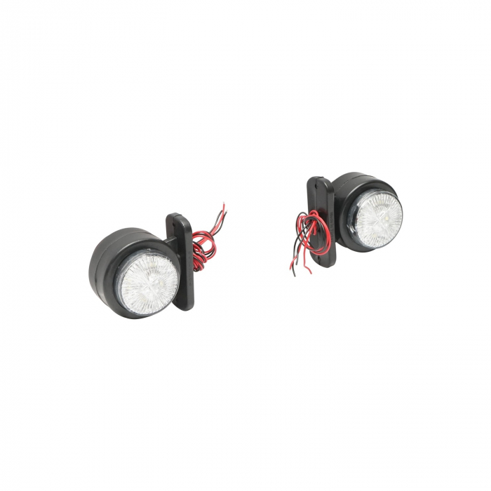 Set Lampi laterale de gabarit cu LED 12/24V, rosu-alb [5]