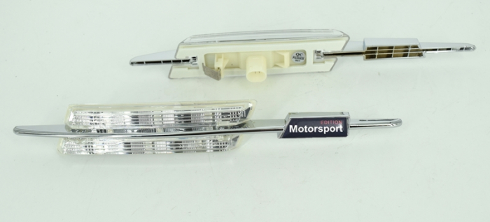 Lampi laterale LED semnalizare transparente compatibile BMW [2]